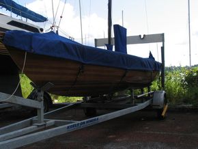Keels on wheels galvanised trailer