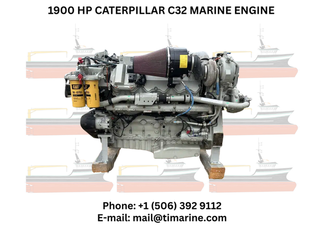 1900 HP Caterpillar C32 Marine Engine