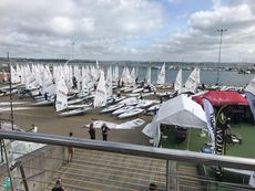 Laser ILCA sailing dinghy