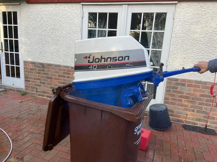 Johnson 40 hp Outboard
