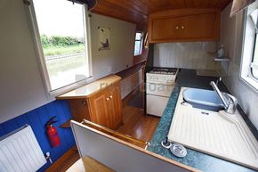 Galley aft