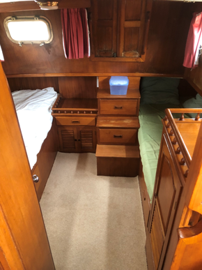 Aft cabin exit to after deck