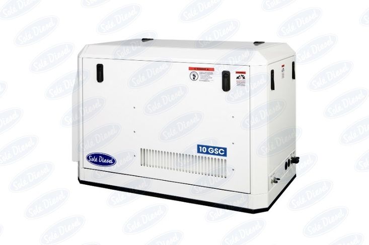 NEW Sole 10GSC 9.4kVA 12V/230V Mini 33 Marine Diesel Generator