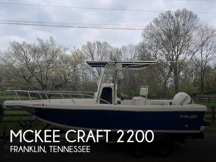 2003 Mckee Craft 22 cc run away