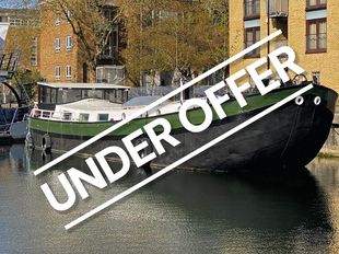 18m Dutch Hagenaar Barge with Full Residential at South Dock Marina