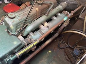 Dutch Barge Sailing Klipper sold with a residential mooring (for rent) - Engine