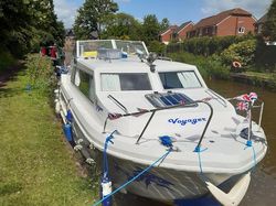 1990 24 ft atlanta grp canal and River cruiser
