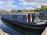 Navy Dancer 50' perfect for CC at Roydon Marina Village