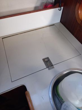 jeanneau fantasia kitchen fridge