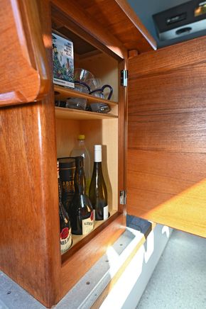 Storage under the table