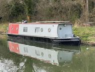 Converted 48" riveted iron BCN day boat