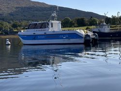 Passenger  catamaran  charter boat