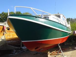 32ft steel river cruiser