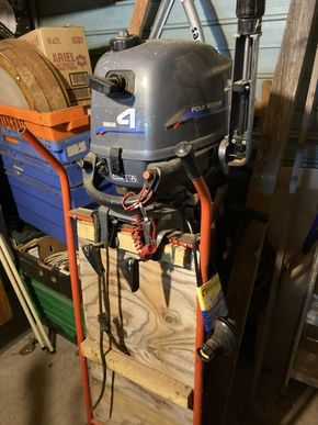 4 hp Yamaha outboard