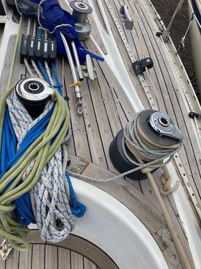 Barient Genoa winch