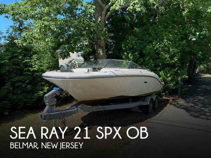 2018 Sea Ray 21 spx ob