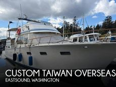 1986 Custom Taiwan Overseas 46 Sundeck Trawler