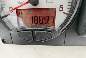 Close-up of Leopard 50 gauge displaying 1889.7 hours, 2020 model.