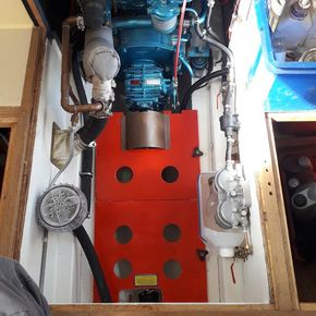 engine rear access