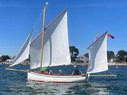 Classic Mevagissey Tosher Lugger