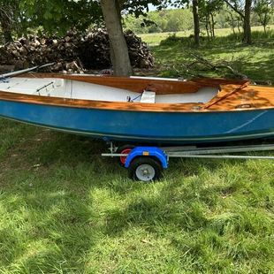 Wayfarer GRP hull and wooden top