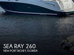 2005 Sea Ray 260 Sundancer