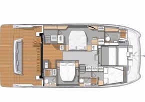 Manufacturer Provided Image: Manufacturer Provided Image: Manufacturer Provided Image: Fountaine Pajot MY 44 Cabin Layout Plan