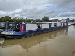 Karian III, 58ft Cruiser style narrowboat, 2004