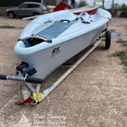 RS Feva Dinghy – Sail No. 3915