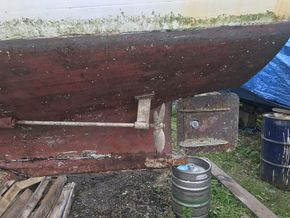 props and rudder - had fresh anodes every year
