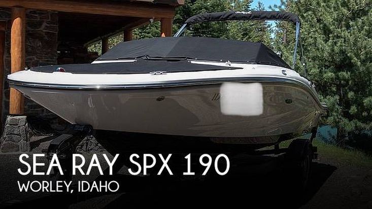 2019 Sea Ray 190 spx