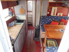 Varend Woonschip ex RWS vlet 14.78