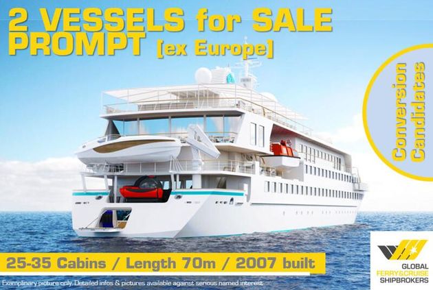 70m / Expedition Vessel (Conversion) for PROMPT Sale / #435F