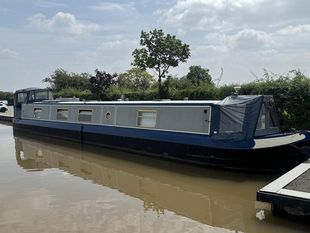 Ascot, 57ft Cruiser stern narrowboat, 2008.