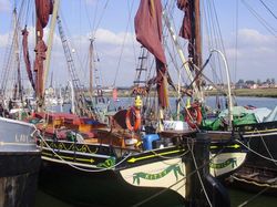 82ft Thames Sailing Barge, wooden, 1895