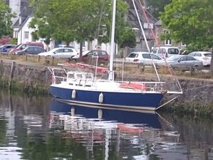 35 ft Steel gaff cutter, lifting keel