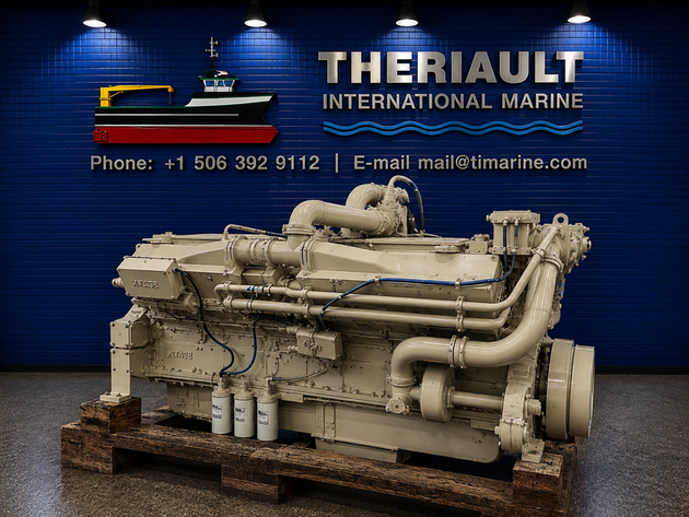 CUMMINS KTA50-M2 MARINE ENGINE &ndash; 1,600 HP &ndash; LOW HOURS