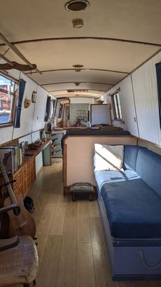 54ft Narrowboat Home, Blow It