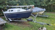 West Wight Potter 19 trailer-sailer