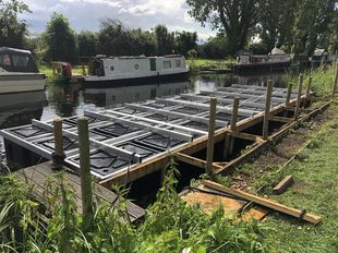 3.5 x 9.86m Modular Floating Home Hull