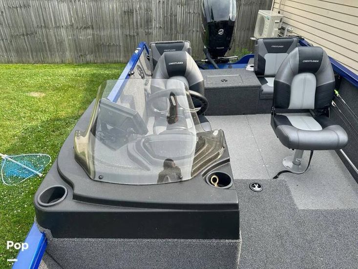 2019 Crestliner 1650 fish hawk sc platinum edition