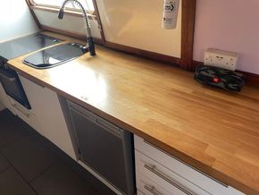 Galley counter top