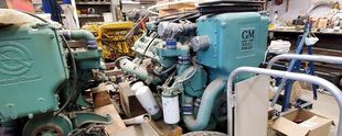 2 Detroit Diesel 12-71 Marine Diesel Engines