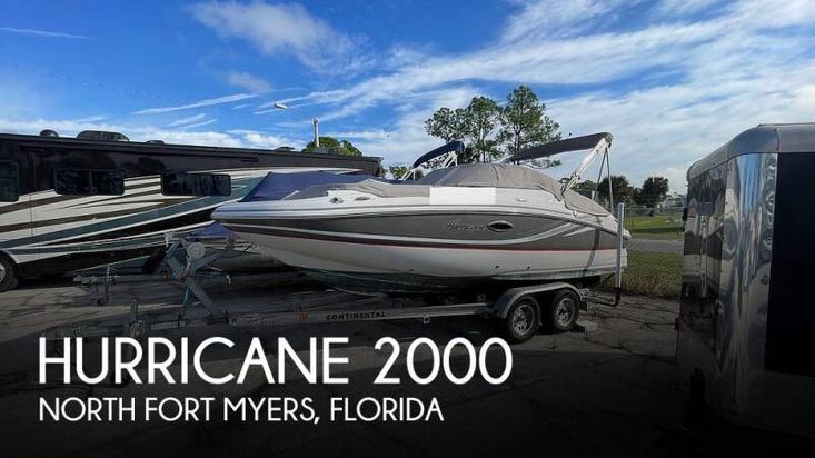 2012 Hurricane gs 202 fundeck