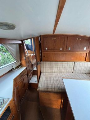Entrance on starboard side