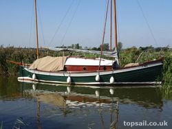 1890 Ex Ship's Lifeboat Sailing Cruiser - topsail.co.uk