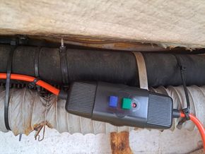 shore power in-line RCD protection