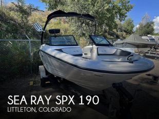2018 Sea Ray SPX 190