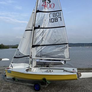 RS400 - sail number 1087