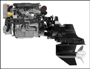 NEW Hyundai Seasall R200S 200hp Marine Diesel With Bravo Sterndrive